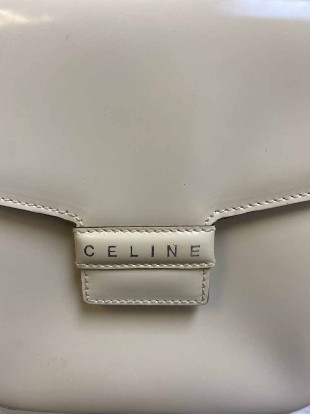 Celine Ivory Cream Smooth Leather Crossbody - Picture 7 of 7